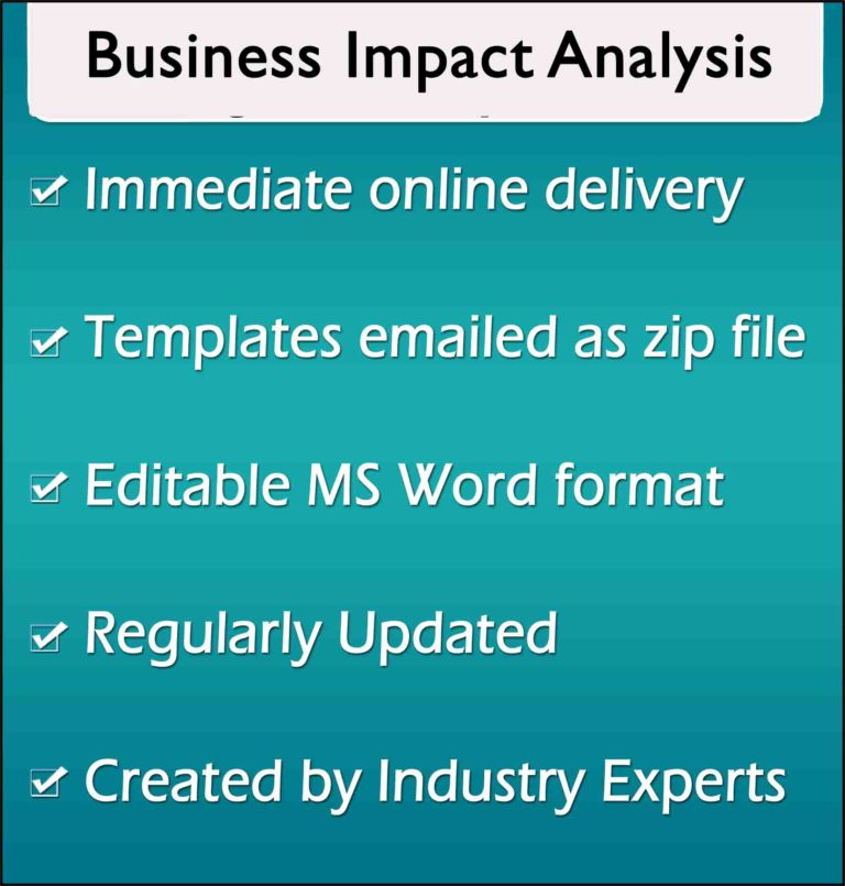 business-impact-analysis-template